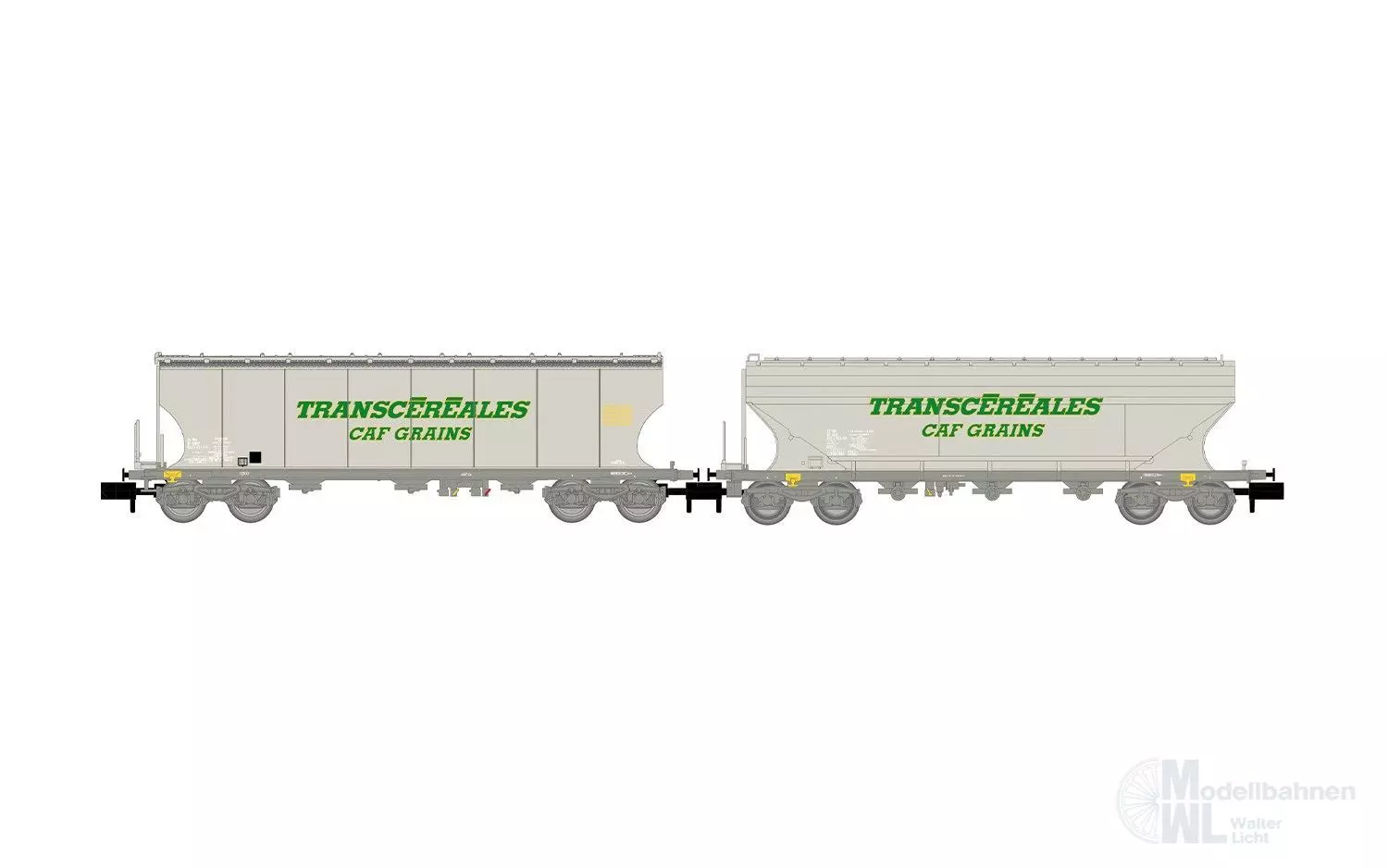 Arnold 6732 - Getreidesilowagen-Set SNCF Ep.IV/V 2.tlg. N 1:160