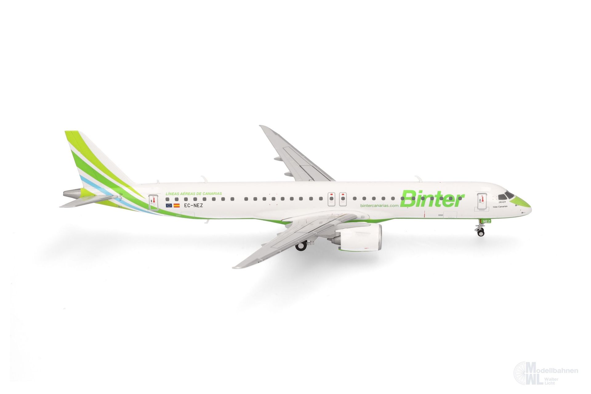 Herpa 573009 - E195-E2 Binter Canarias 1:200 Herpa 573009 - E195-E2 Binter Canarias 1:200