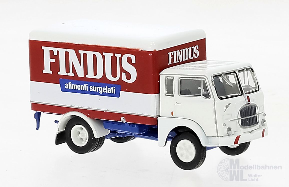 Brekina 58612 - Fiat 642 Koffer Findus H0 1:87 Brekina 58612 - Fiat 642 Koffer Findus H0 1:87