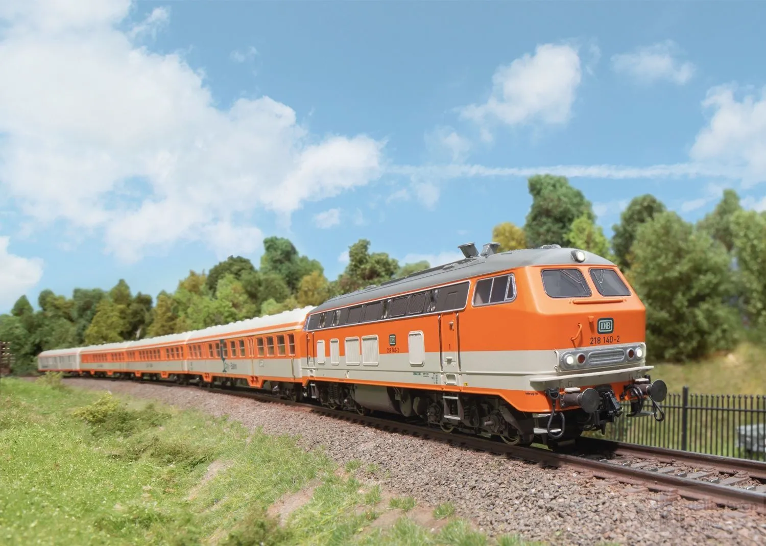 Märklin 39228 - Diesellok BR 218 DB Ep.IV City-Bahn H0/WS Sound