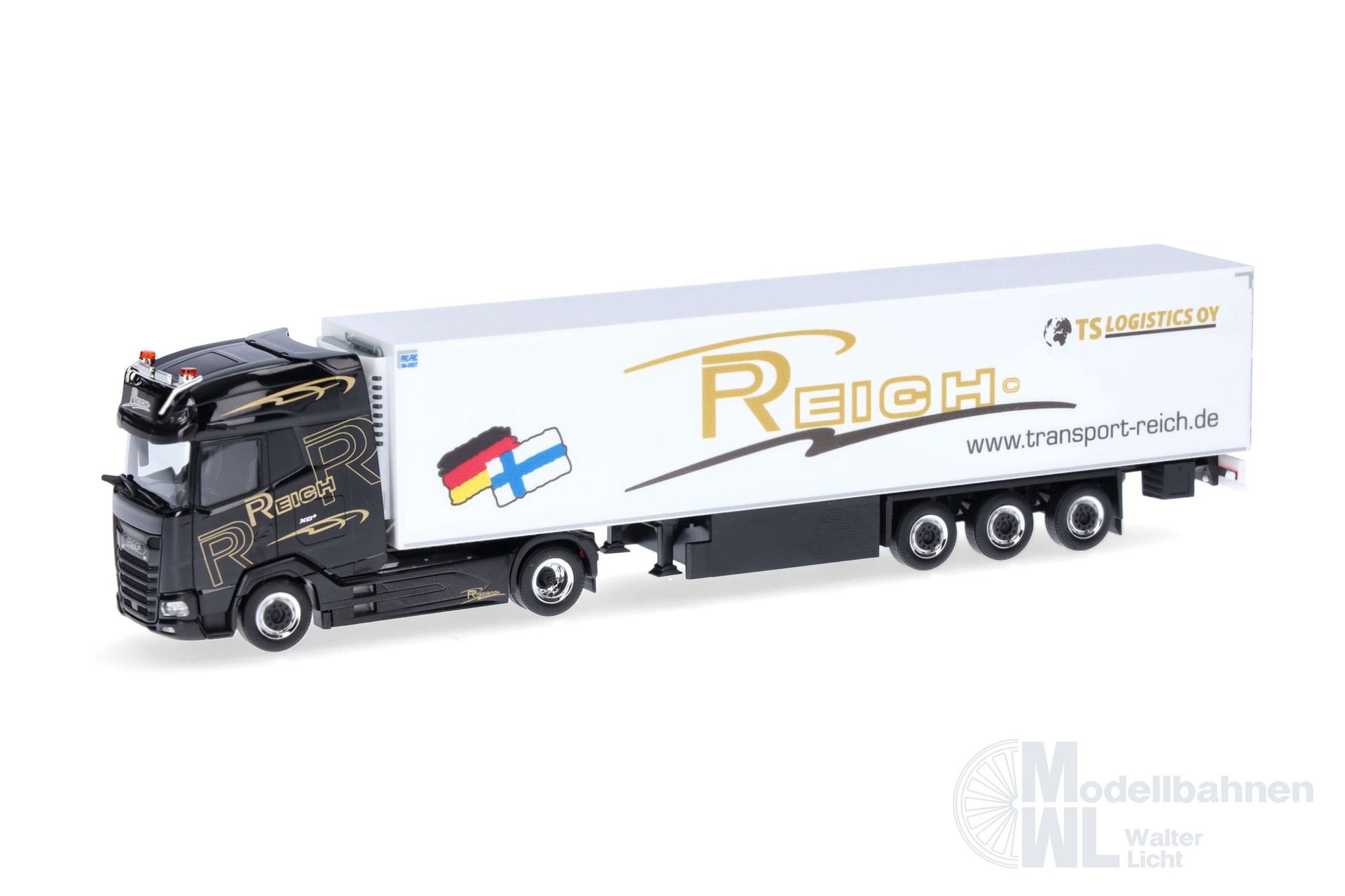 Herpa 318112 - DAF XG+ Kühlkoffer-Sattelzug Reich H0 1:87