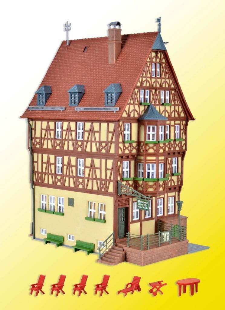 Kibri 38902 - Haus mit Erker in Miltenberg H0 1:87