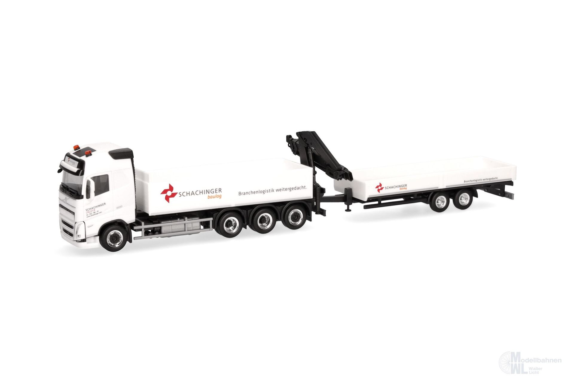 Herpa 319119 - Volvo FH GL 20 Pritschen Hängerzug Schachinger H0 1:87 Herpa 319119 - Volvo FH GL 20 Pritschen Hängerzug Schachinger H0 1:87