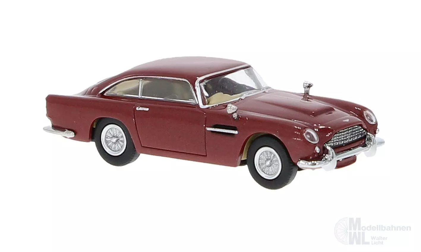 Brekina 15233 - Aston Martin DB5 rubinrot metallic H0 1:87