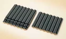 Auhagen 41613 - 4 Dachplatten trapezförmig H0 1:87