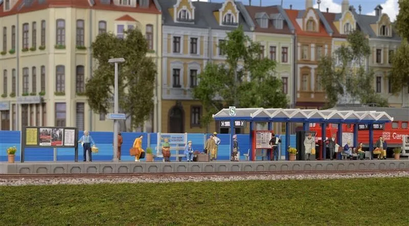 Kibri 39563 - S-Bahnsteig Nürnberger Straße H0 1:87