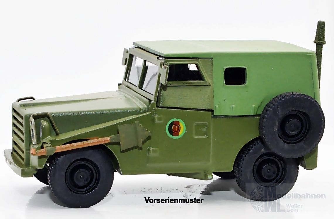 NPE NA88158 - IFA P3 Kübelwagen Grenztruppe mit Einsteckfstenster H0 1:87