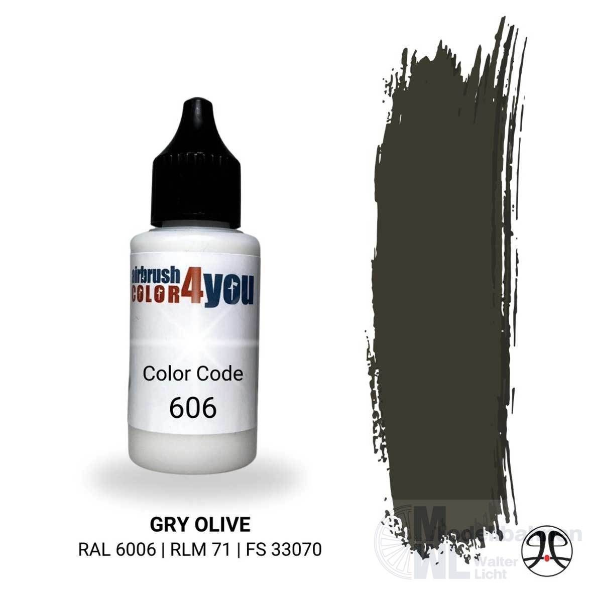 Busch 961000606 - Acrylfarbe Grauoliv RAL6006 30ml