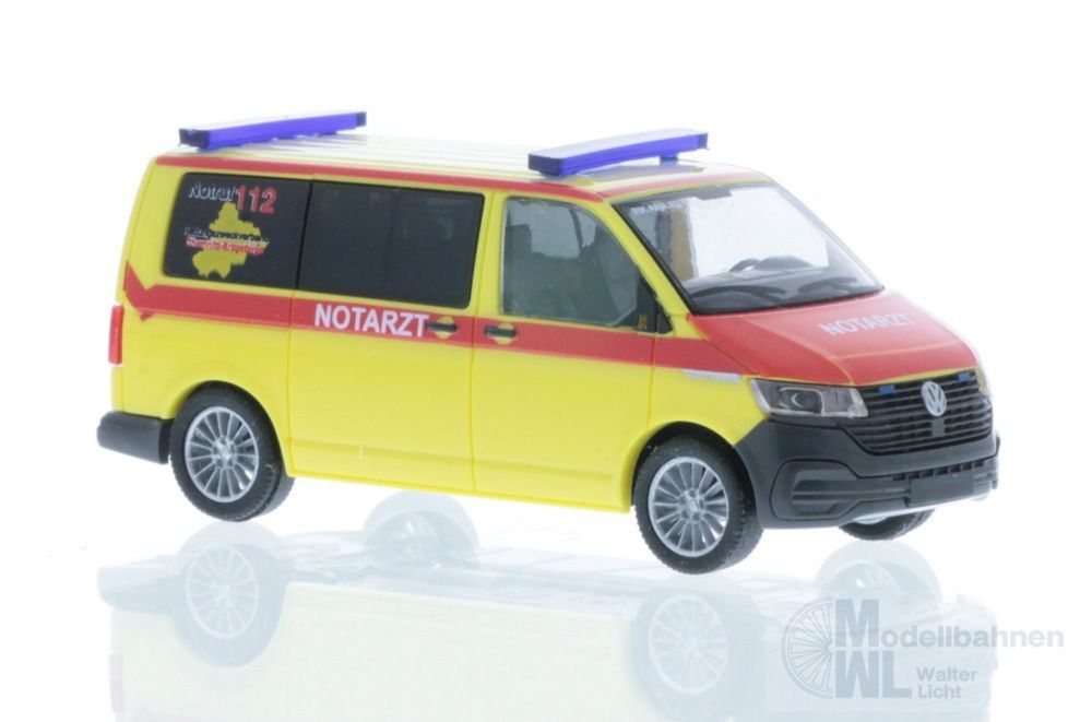 Rietze 53832 - Volkswagen T6.1 Rettungszweckverband Chemnitz - Erzgebirge H0 1:87 Rietze 53832 - Volkswagen T6.1 Rettungszweckverband Chemnitz - Erzgebirge H0 1:87