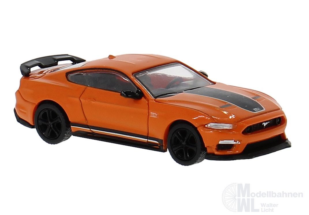 PCX-Models 870568 - Ford Mustang VI Mach I orange 2020 H0 1:87 PCX-Models 870568 - Ford Mustang VI Mach I orange 2020 H0 1:87