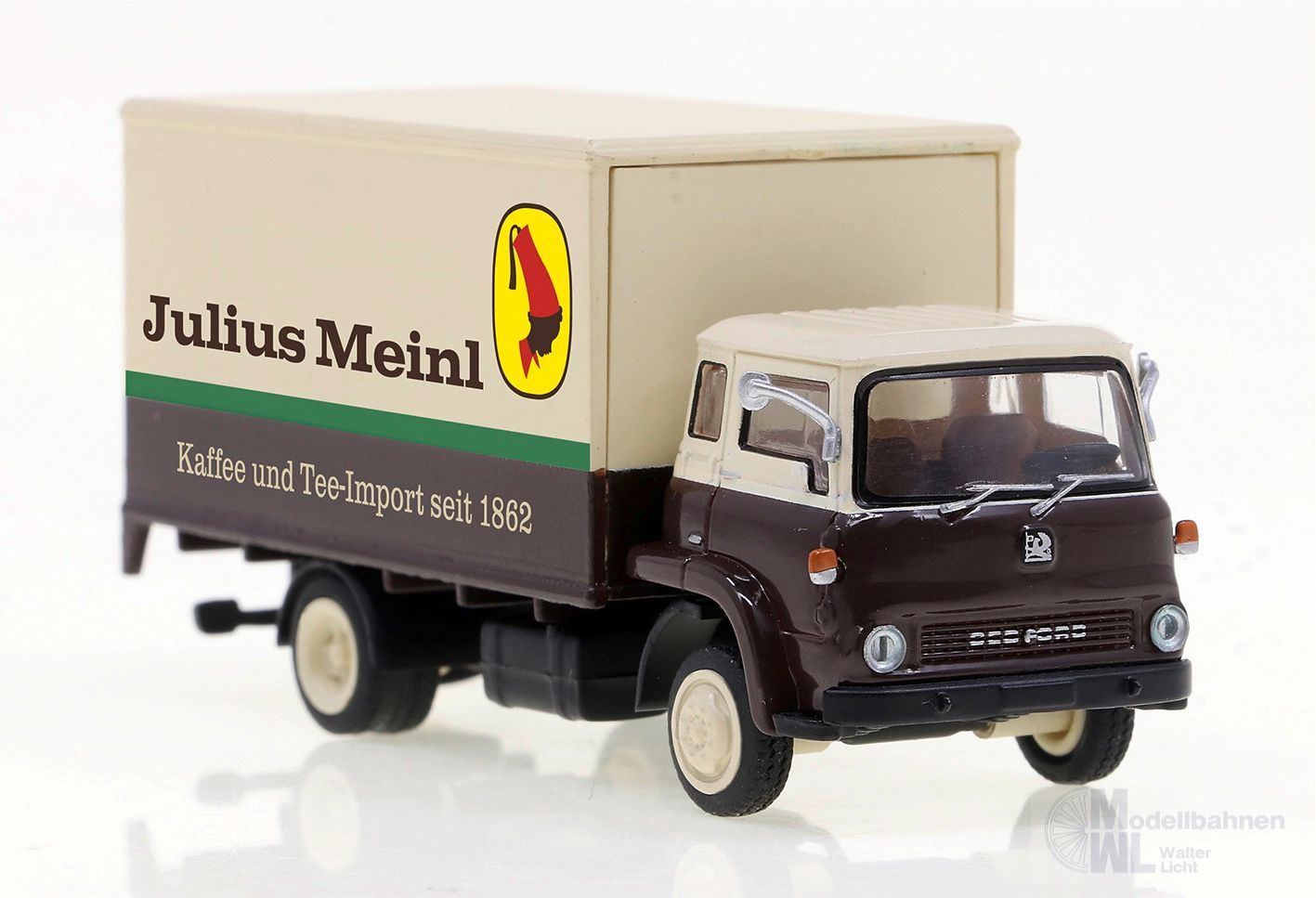 Brekina 35920 - Bedford Koffer Meinl Kaffee (A) H0 1:87
