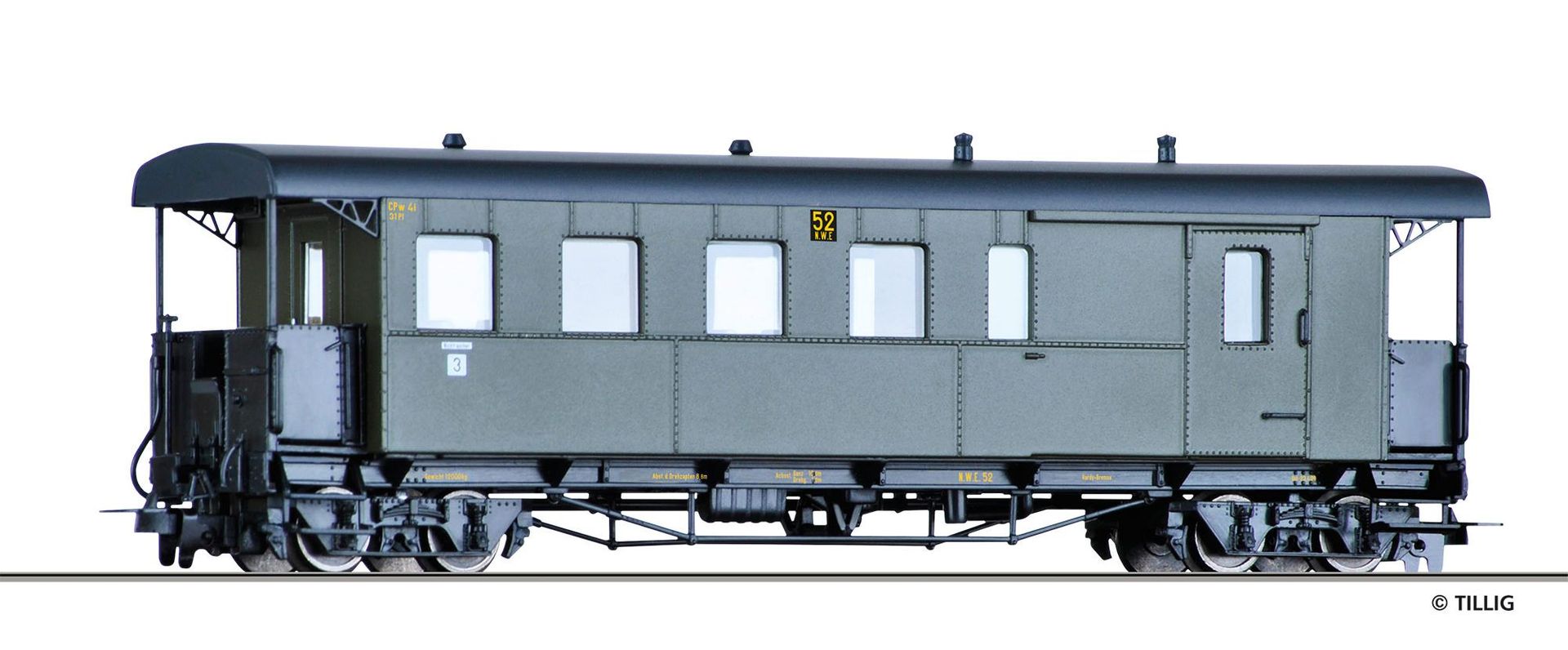 Tillig 13966 - Personenwagen NMW Ep.II H0m Tillig 13966 - Personenwagen NMW Ep.II H0m