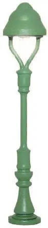 Viessmann 6411 - Einheitsgaslaterne grün mit Gaslaterne LED N 1:160