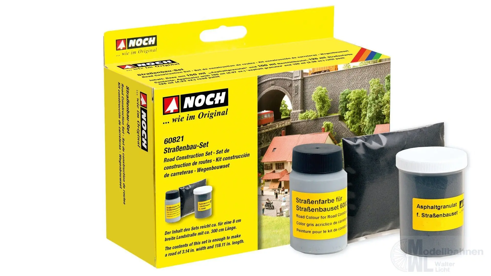 Noch 60821 - Start-Set Straßenbau G/1/0/H0/H0m/H0e/TT/N/Z
