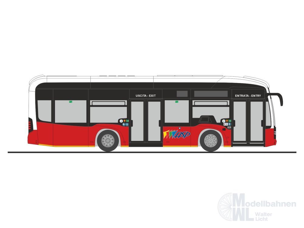 Rietze 75703 - Mercedes-Benz eCitaro K ASTI (IT) H0 1:87