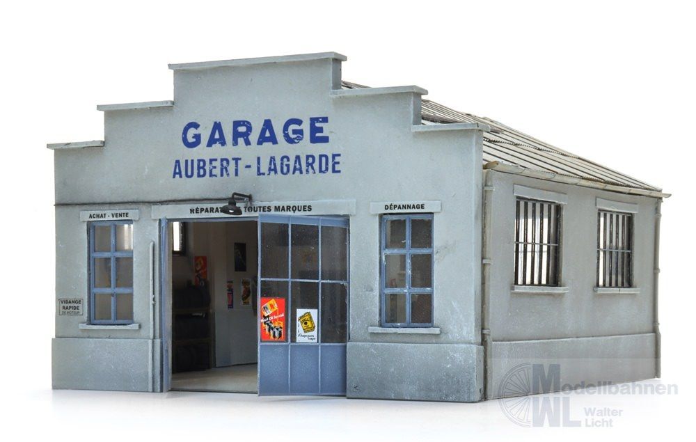 ARTITEC b.v. 10.476 - Französiche Garage mit Innenausstattung H0 1:87 BAUSATZ