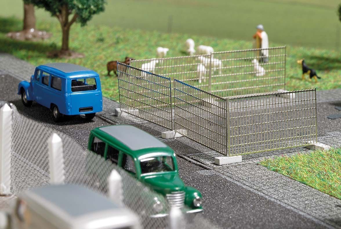 Busch 8816 - Bauzaun TT 1:120