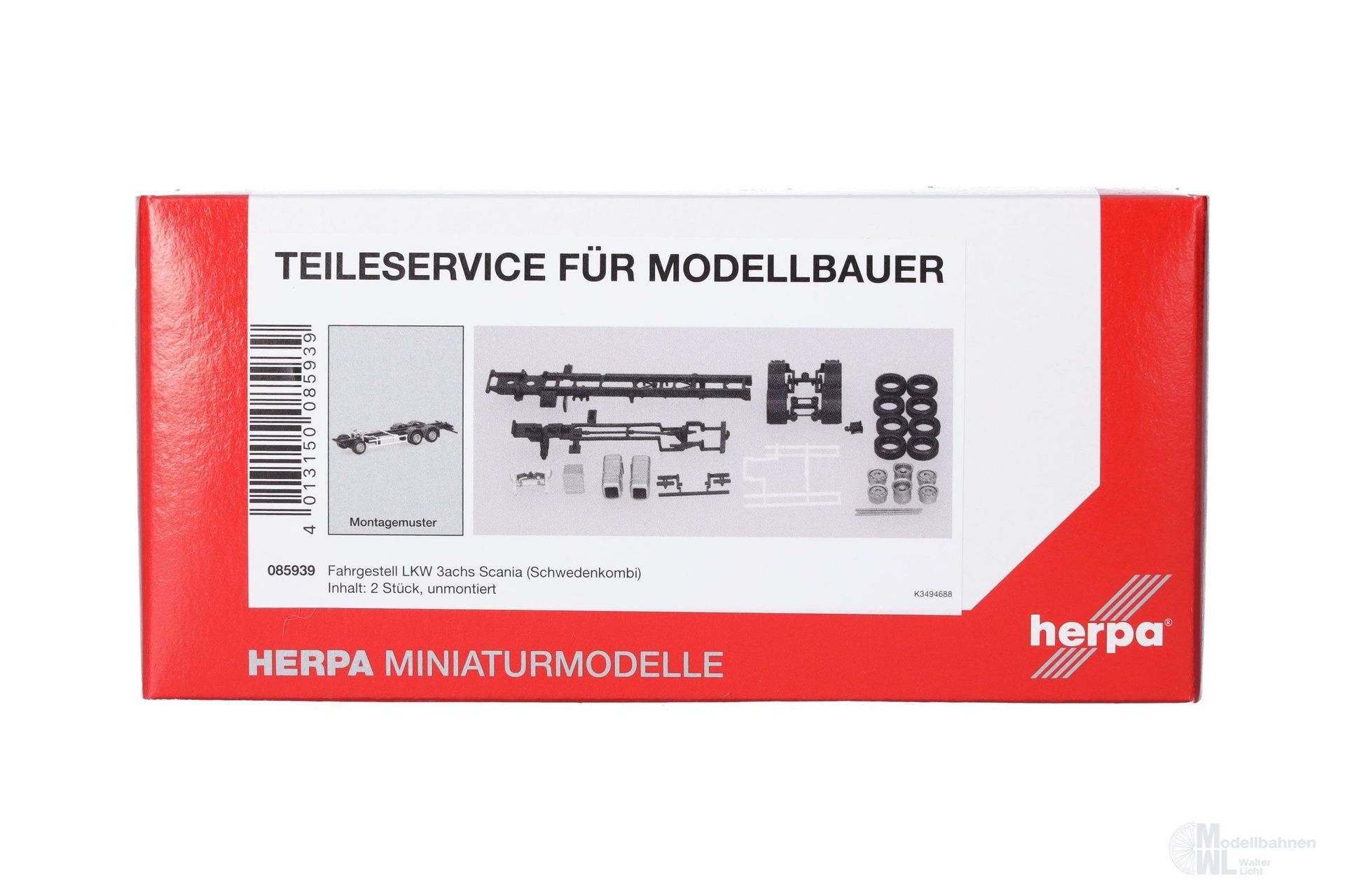 Herpa 085939 - TS FG Scania Schweden H0 1:87