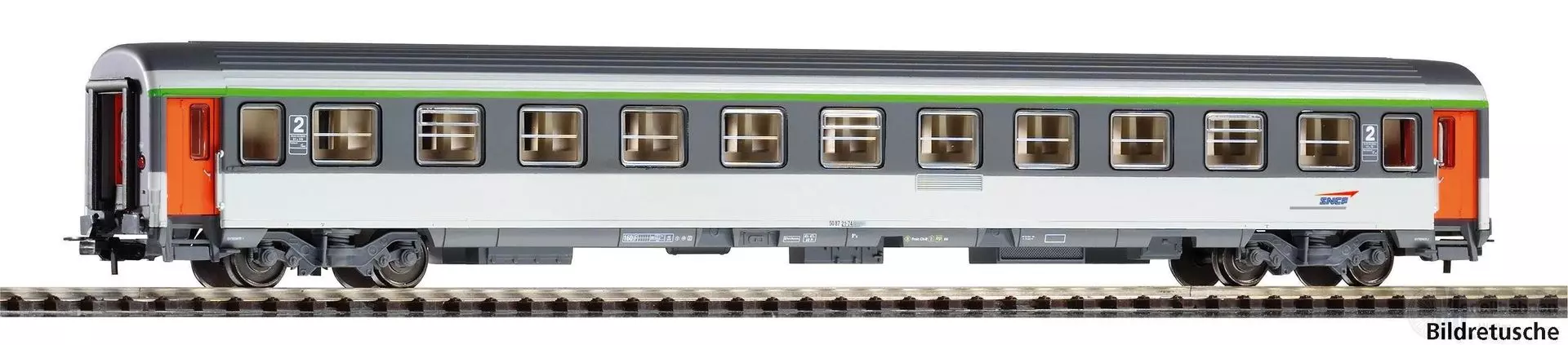 Piko 97141 - Personenwagen SNCF Ep.IV Corail 2.Kl. H0/GL