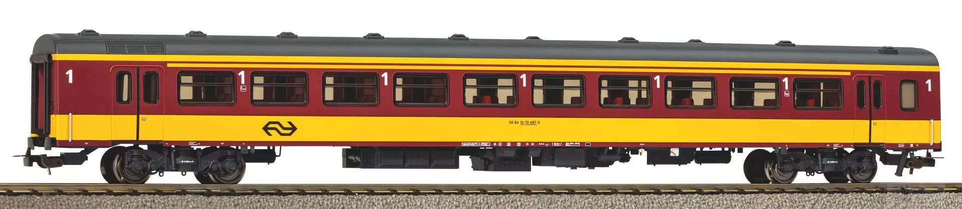 Piko 97641 - Personenwagen ICR NS/SNCB Ep.IV 1.Kl. H0/GL