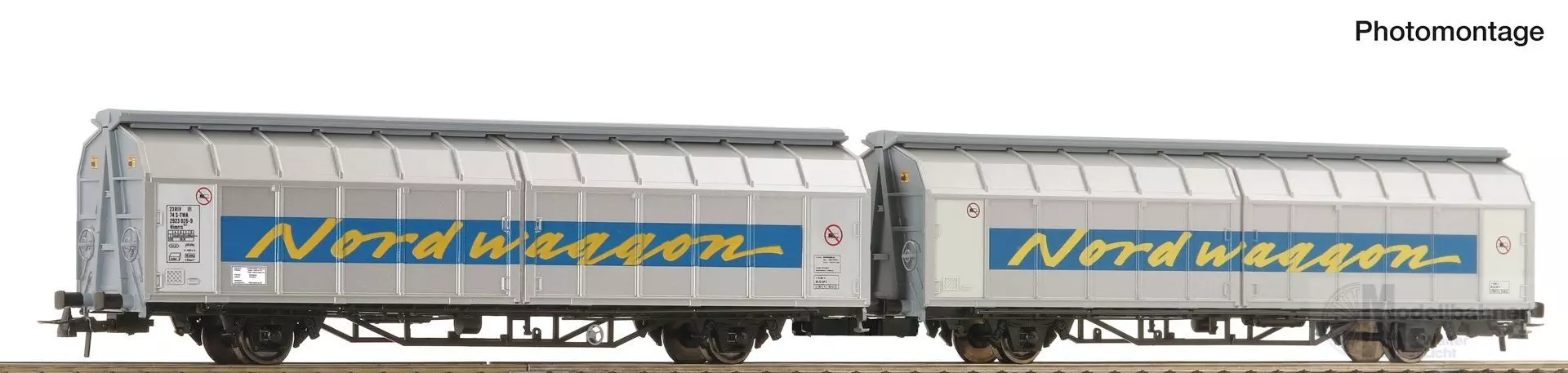 Roco 6600311 - Schiebewandwagen-Doppeleinheit Transwaggon Ep.VI H0/GL