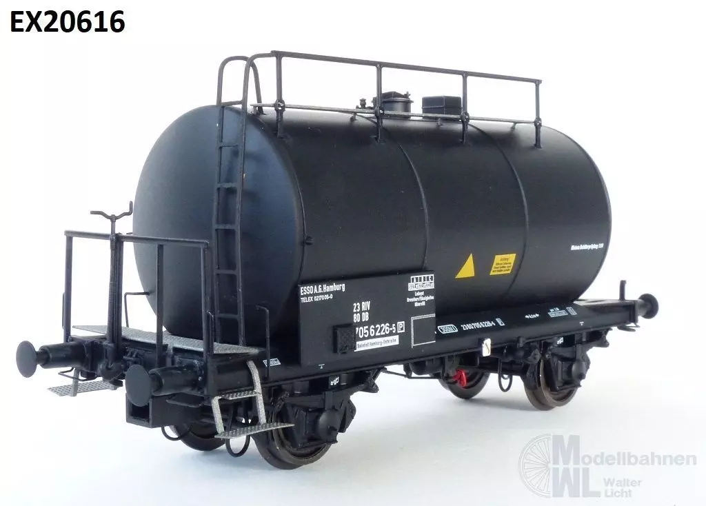 Exact Train 20616 - Kesselwagen DB Ep.IV ESSO schwarz H0/GL