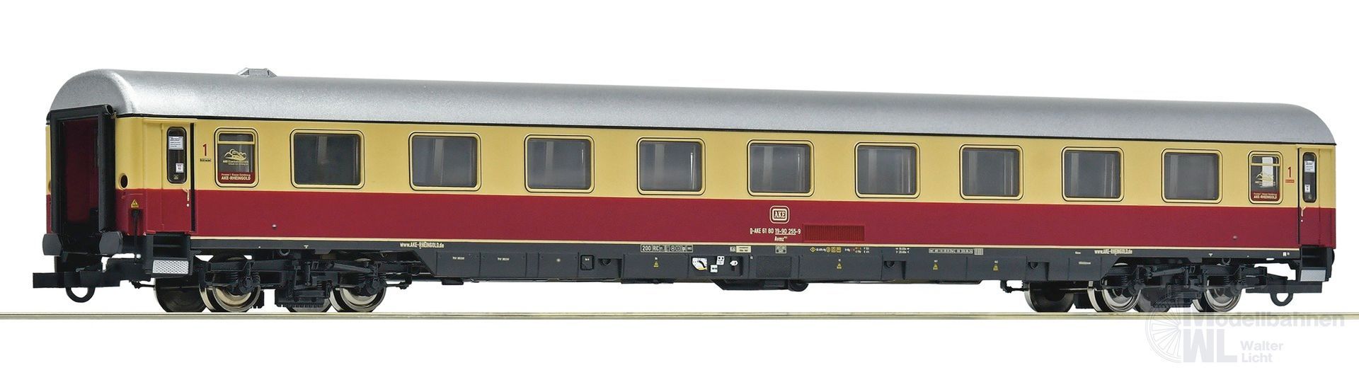Roco 6200126 - Schnellzugwagen AKE Ep.VI 1.KL. Rheingold H0/GL